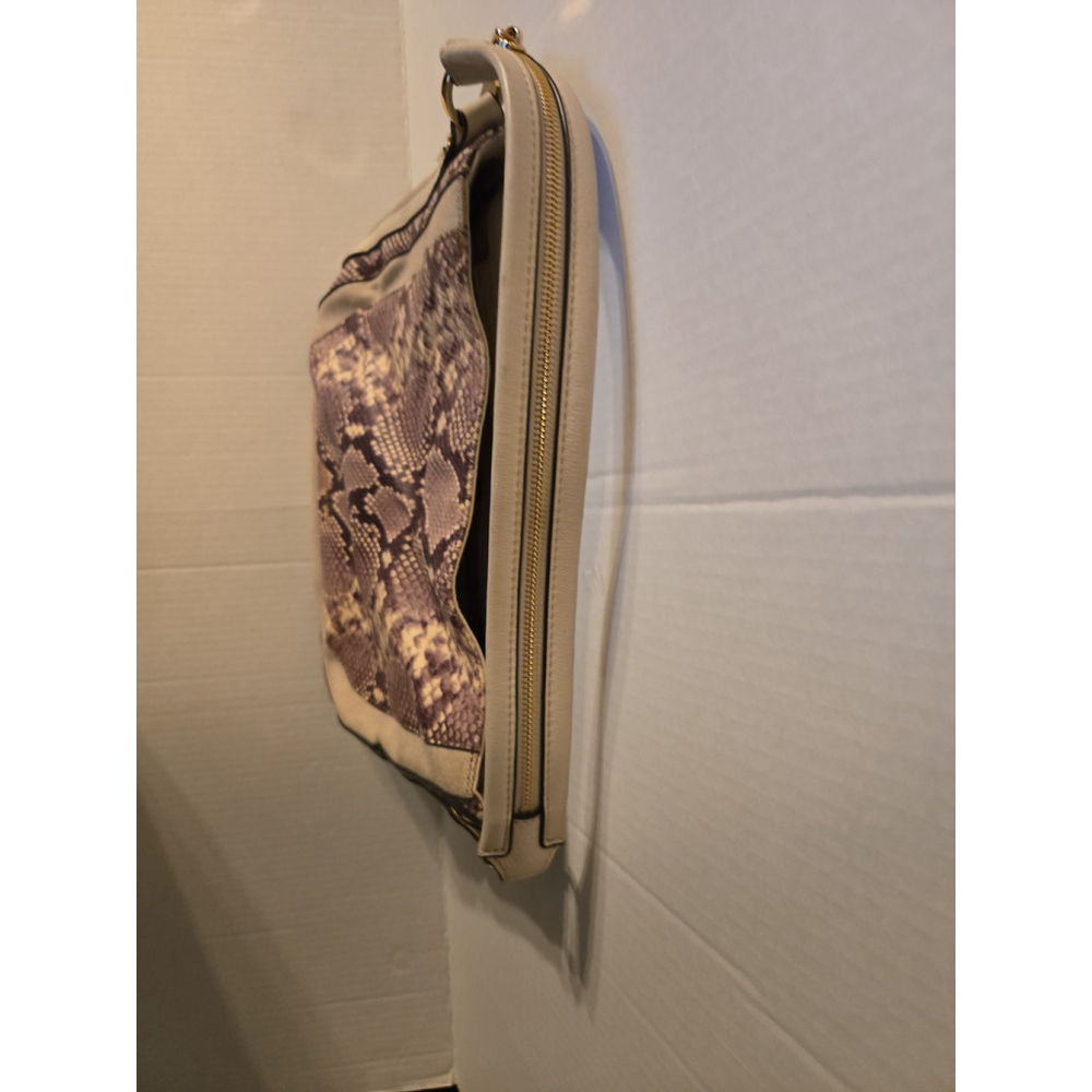 MICHAEL KORS Embossed Leather Python Print Shoulder Bag - Picture 11 of 11
